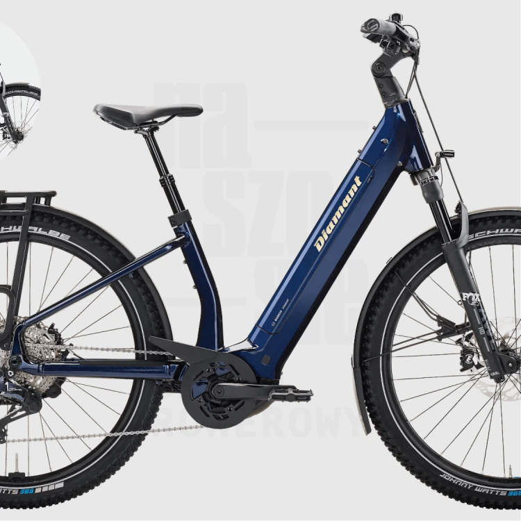 Elektryczny Rower Trekkingowy TREK Suvea Trip Pro 600 Mitternachtsblau