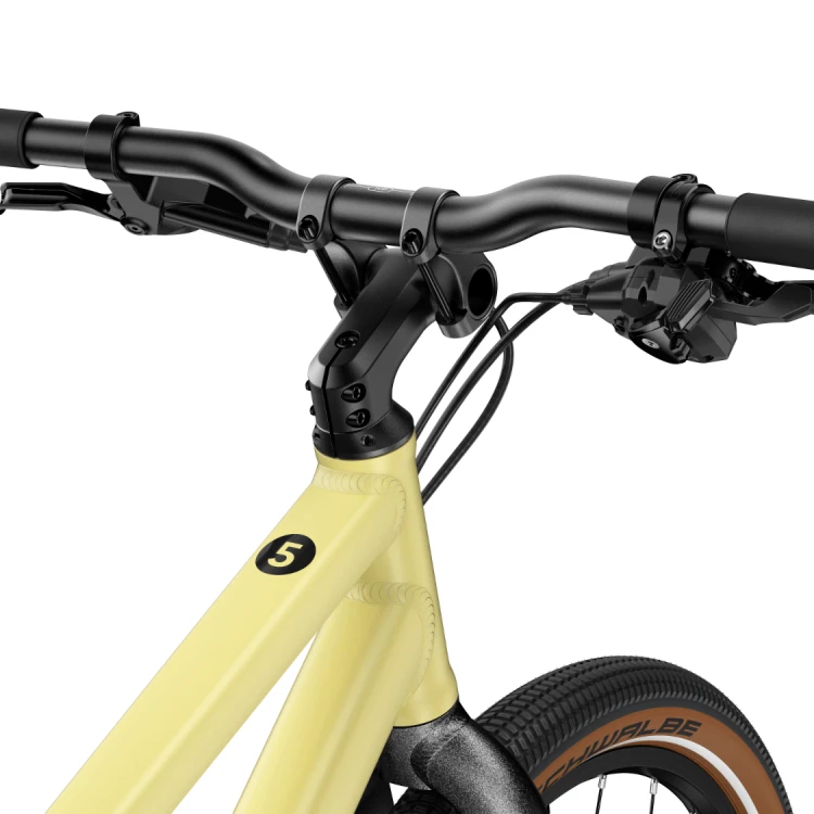 Rower Dziecięcy woom EXPLORE 5 LTD mellow yellow
