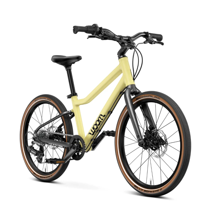 Rower Dziecięcy woom EXPLORE 4 LTD mellow yellow