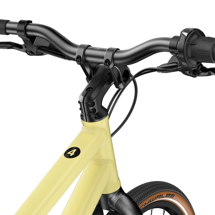 Rower Dziecięcy woom EXPLORE 4 LTD mellow yellow