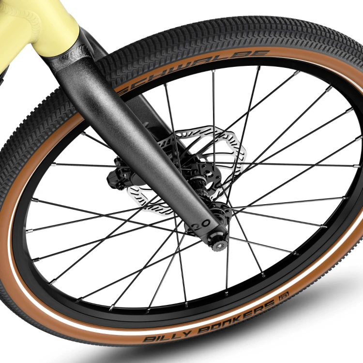 Rower Dziecięcy woom EXPLORE 4 LTD mellow yellow