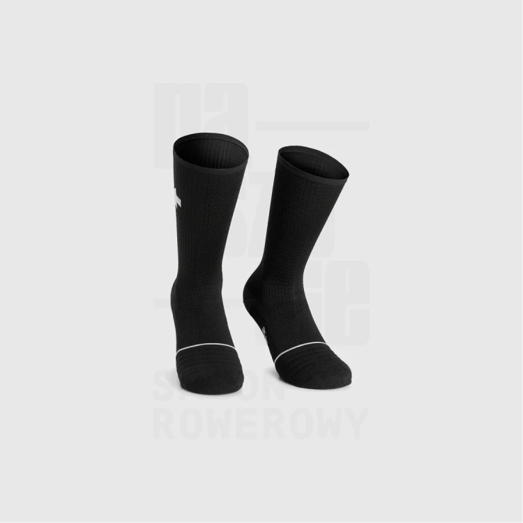 Skarpetki ASSOS EQUIPE P1 Wiosenno Jesienne blackSeries