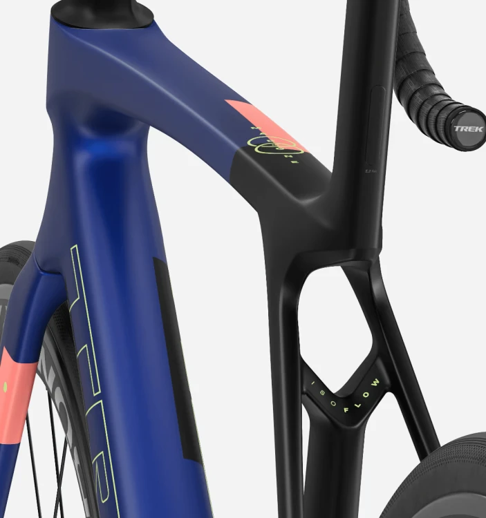 Rower TREK MADONE Szosowy SL 6 AXS Gen 8 Matte Cobalt Blue/Trek Black/Living Coral