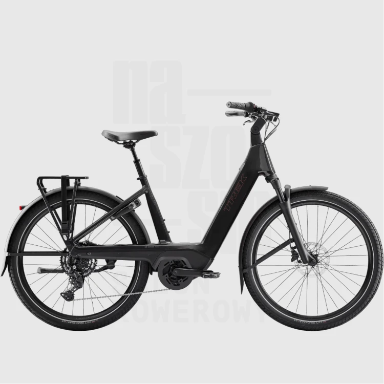 Rower TREK CHARTER+ 4 R9 540 Wh o niskim przekroku Dark Web