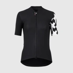 Kobieca Koszulka Rowerowa DYORA RS S9 TARGA Letnia ASSOS Black Series