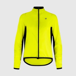 Kobieca Kurtka Rowerowa UMA GT C2 Wiatrówka ASSOS optic Yellow
