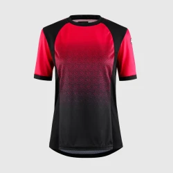 Kobieca Koszulka Rowerowa TRAIL T3 ZODZILLA Letnia ASSOS Lunar Red OUTLET