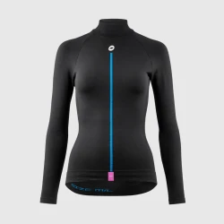 Kobieca Bielizna Rowerowa P1 LS Termiczna Zimowa ASSOS Black Series