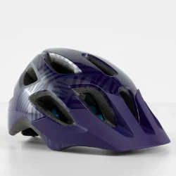 Kask Rowerowy Młodzieżowy Bontrager Tyro Purple Abyss/Azure Metaliczny