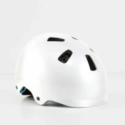 Kask Rowerowy Dziecięcy Bontrager Jet WaveCel Biały/Lazurowy Połysk/Mat