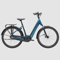 Elekytryczny Rower Miejski TREK District+ 3 Lowstep Dark Aquatic 400 WH - 2026