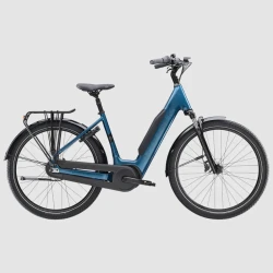 Elekytryczny Rower Miejski TREK District+ 3 Lowstep Dark Aquatic 800 WH - 2026