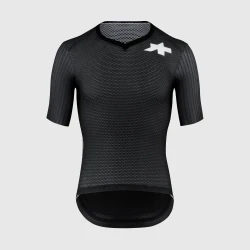 Męska Koszulka Rowerowa EQUIPE RSR S11 Letnia ASSOS Black Series