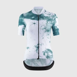 Kobieca Koszulka Rowerowa UMA GT S11 Space Trip ASSOS Foundation Green