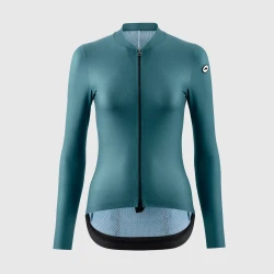 Kobieca Koszulka Rowerowa UMA GT S11 LS Letnia ASSOS Foundation Green
