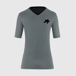 Męska Koszulka Rowerowa TACTICA TECH T5 Letnia ASSOS Fanatic Silver