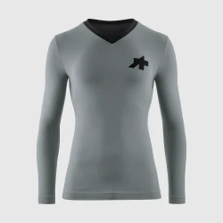 Męska Koszulka Rowerowa TACTICA TECH T5 LS Fanatic Silver