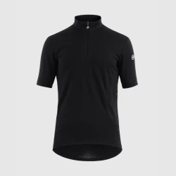Męska Koszulka Rowerowa MILLE GTC Letnia ASSOS Gravel  Black Series