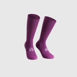 Skarpetki Rowerowe UNISEA Wiosenno Jesienne ASSOS Alchemy Purple
