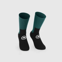 Skarpetki Rowerowe TACTICA T5 Letnie ASSOS Foundation Green