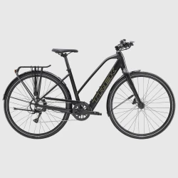 Elektryczny Rower Fitness TREK FX+ 2 LT Mid-step Satin Trek Black
