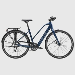Elektryczny Rower Fitness TREK FX+ 2 LT Mid-step Satin Mulsanne Blue