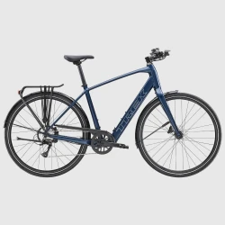 Elektryczny Rower Fitness TREK FX+ 2 LT Satin Mulsanne Blue