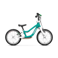 Rower Dziecięcy WOOM GO 1 PLUS metallic turquoise