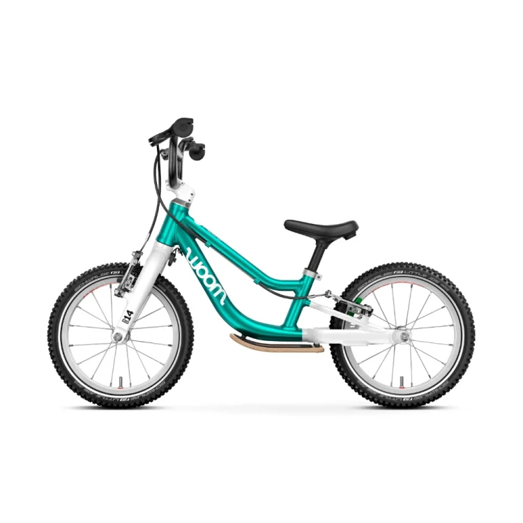 Rower woom GO 1 Plus metallic turquoise 02.webp