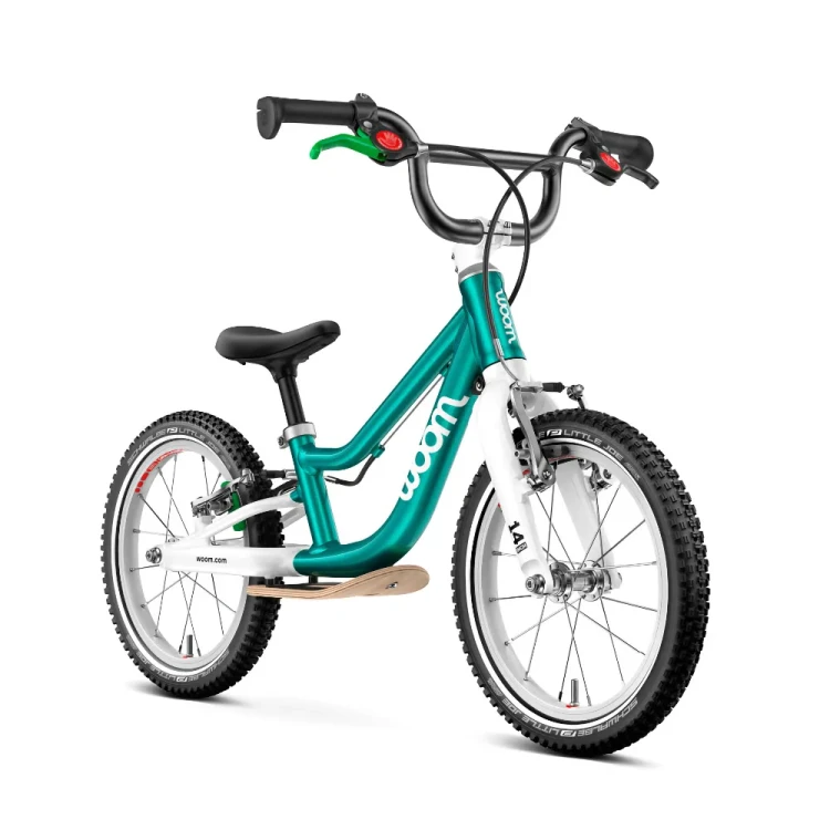 Rower woom GO 1 Plus metallic turquoise 03.webp