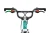 Rower woom GO 2 metallic turquoise 04.webp