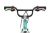 Rower woom GO 3 AUTOMAGIC metallic turquoise 04.webp