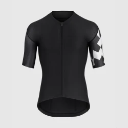 Męska Koszulka Rowerowa EQUIPE RS S11 Letnia ASSOS Black Series